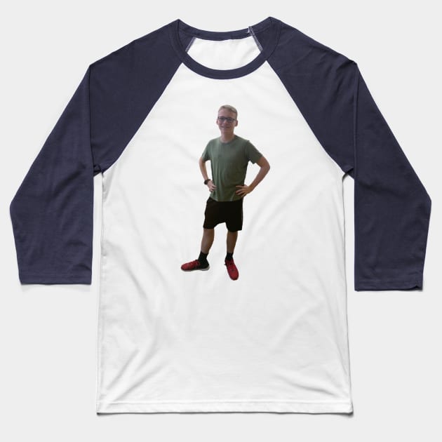 Gym Zack Baseball T-Shirt by zackshow